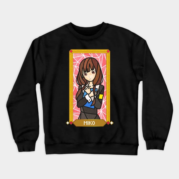 Miko Iino Crewneck Sweatshirt by vizcan